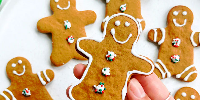 Protein-Packed Gingerbread Cookies