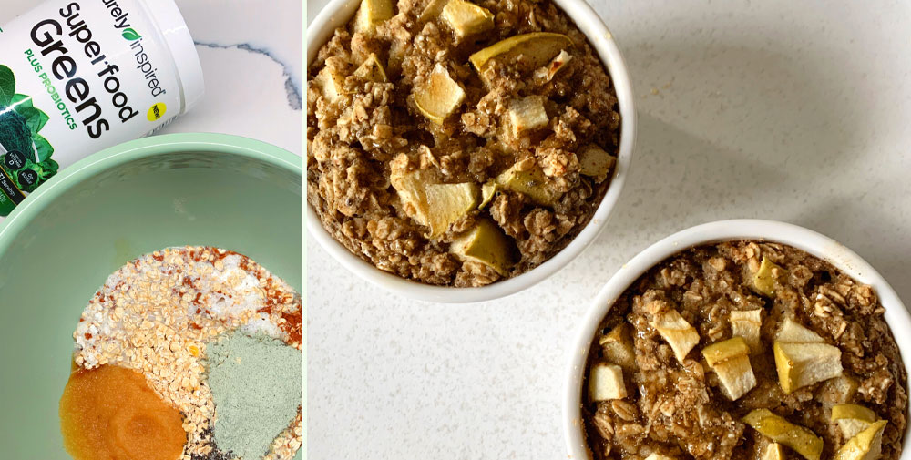 Superfood Apple Baked Oats