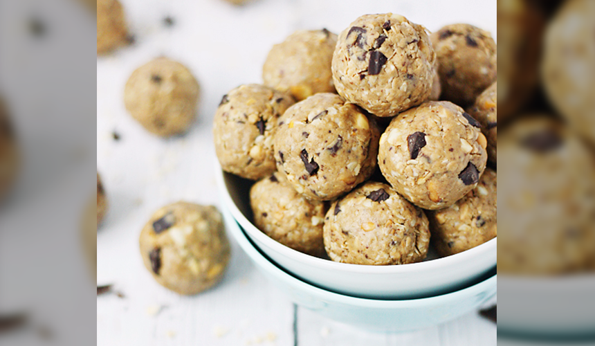 Crunchy Peanut Butter Protein Bites