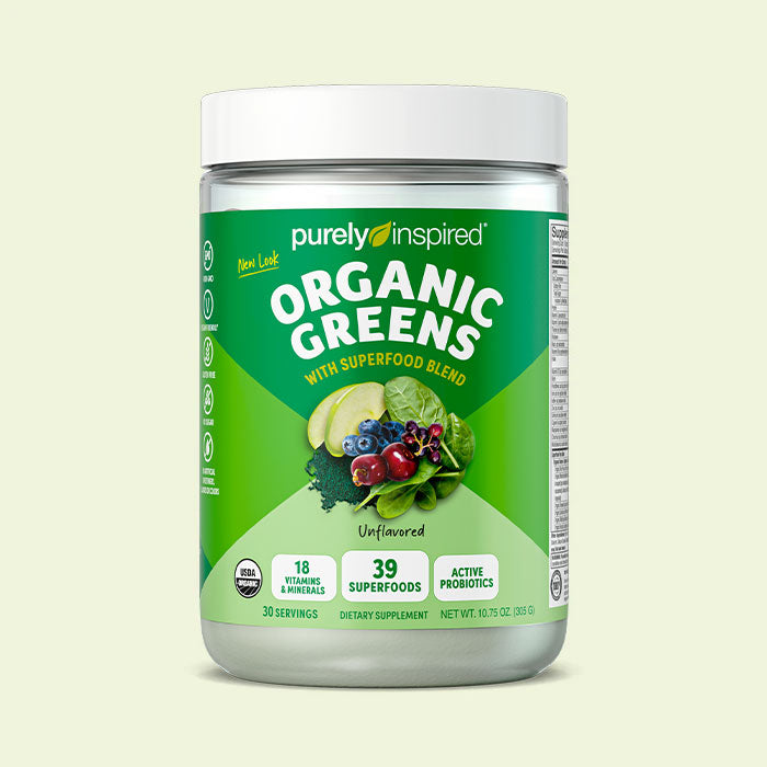 Organic Greens - Tropical Mango Iced Tea - Purely Inspired